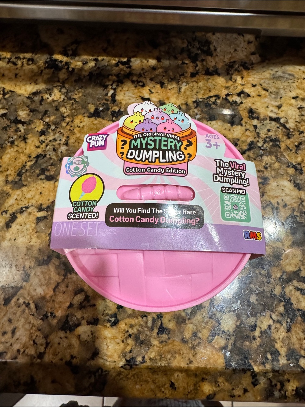 Authentic Mystery Dumpling Cotton Candy Edition - Cotton Candy Scented.